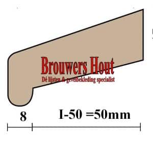 Western Red Cedar neuslat I-50 18x64mm - Afbeelding 2
