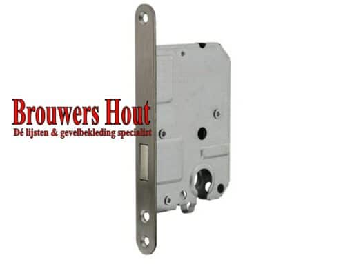 Binnendeur cilinderkastslot DM50 RVS LS/RS model 1258/2 zonder sluitplaat