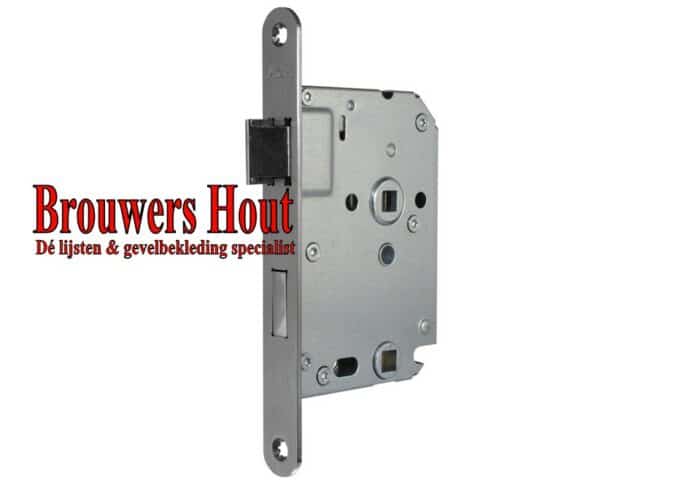Binnendeur vrij/bezetslot DM50 63/8 RVS LS/RS model 1264/4 zonder sluitplaat