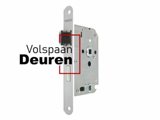 Binnendeur vrij/bezetslot DM50 63/8 wit gelakt LS/RS model 1264/4