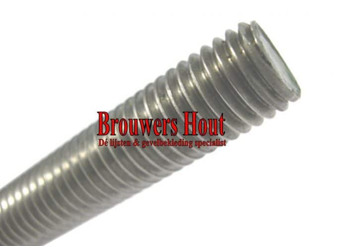 Draadeind 4.8 M6 1000mm verzinkt