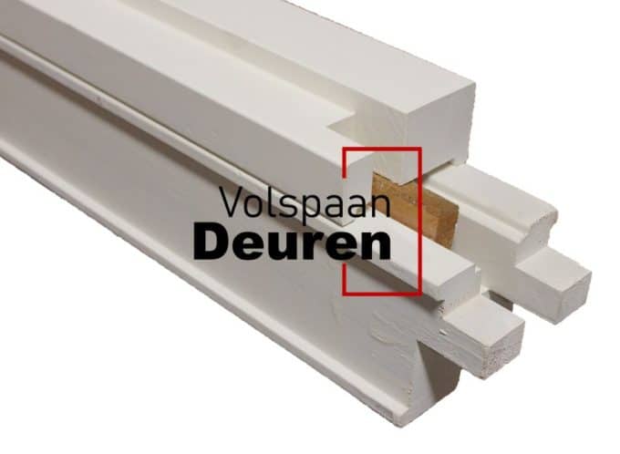 Hardhouten binnendeurkozijn stomp FSC 56x90mm kamerhoog