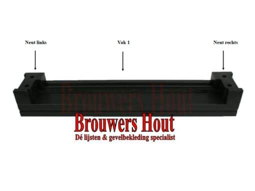 DTS dorpel set afm. 67x114mm BU67+