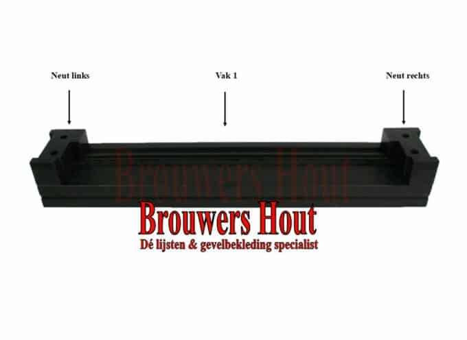 DTS dorpel set afm. 67x114mm BU67+
