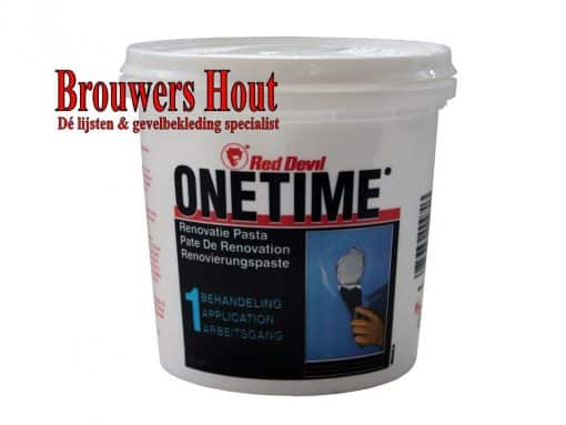 Red Devil Onetime renovatiepasta / vulmiddel wit (1Ltr)