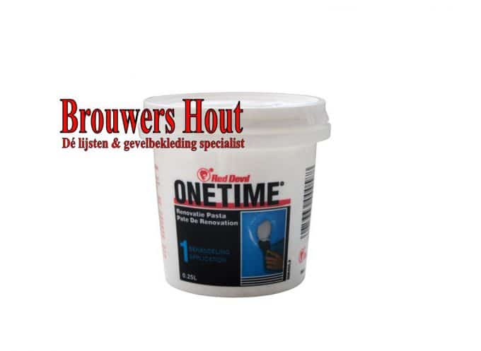 Red Devil Onetime renovatiepasta / vulmiddel wit (250ml)