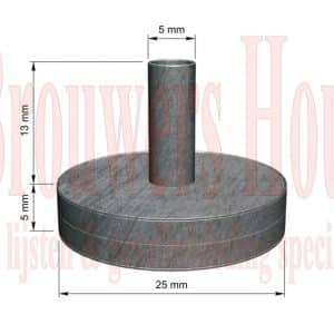 Neuslat clip Ø 25m 100 stuks - Afbeelding 3