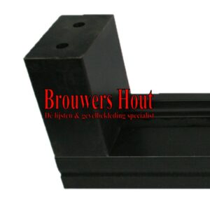 DTS dorpel set afm. 67x114mm BU67+ neuten  blind 110mm hoog - Afbeelding 2