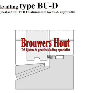 DTS dorpel set afm. 67x114mm BU67+/BI57 2x wissel - Afbeelding 10