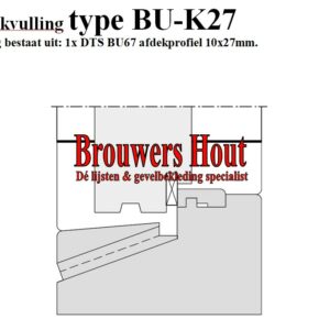 DTS dorpel set afm. 67x114mm BU67+/BI57 2x wissel - Afbeelding 7