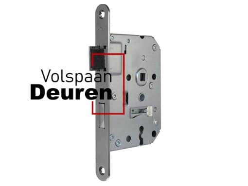 Binnendeur klavierslot RVS 1266/4