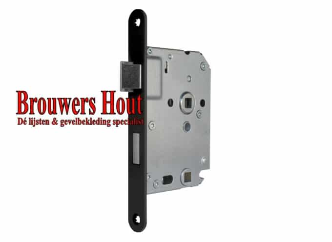 Binnendeur vrij/bezetslot DM50 63/8 zwart gelakt LS/RS model 1264/4 zonder sluitplaat