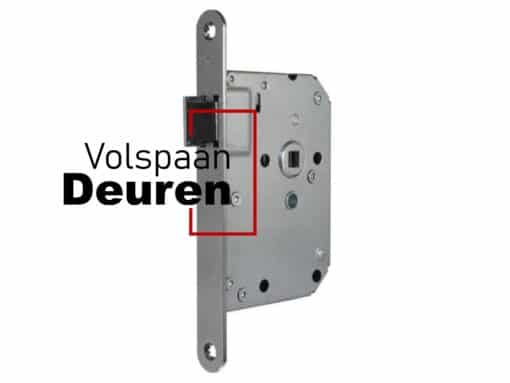 Binnendeur loopslot RVS DM50 1255/2