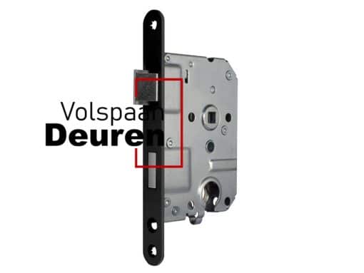 Binnendeur cilinderslot zwart DM50 PC55 1269/4
