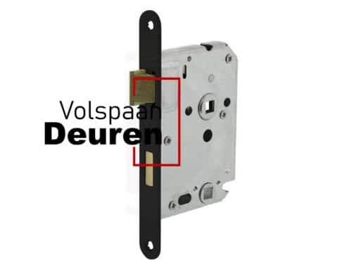 Binnendeur vrij/bezetslot zwart DM50 1264/4