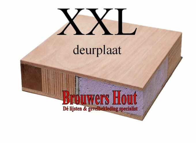 Alu Iso XXL deurplaat 54mm 1500x3000mm 10 jaar garantie