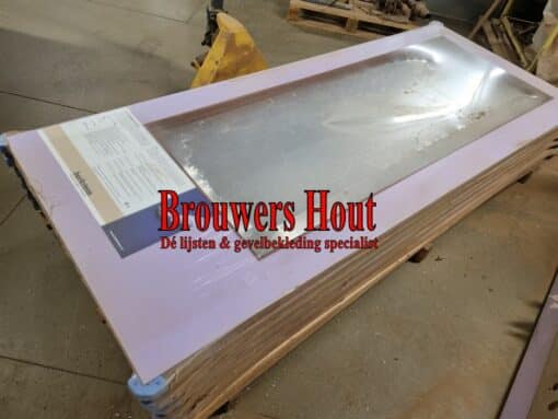 Volspaan deur met HPL + glasvak 930x2315mm