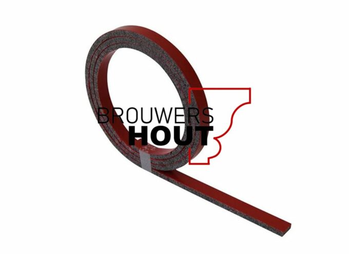 Brandwerende opzwellende strip 10x2mm lengte 950mm